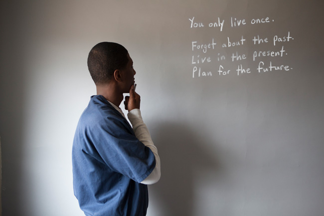 Photograph from the Humanize the Numbers project, photographed in Michigan prisons