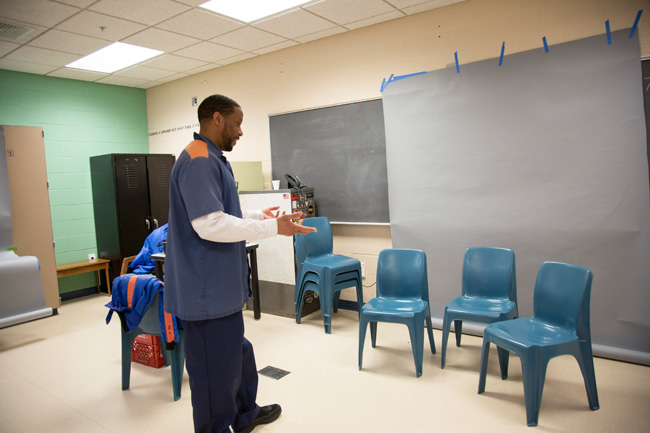 Photograph from the Humanize the Numbers project, photographed in Michigan prisons