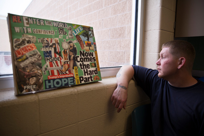 Photograph from the Humanize the Numbers project, photographed in Michigan prisons