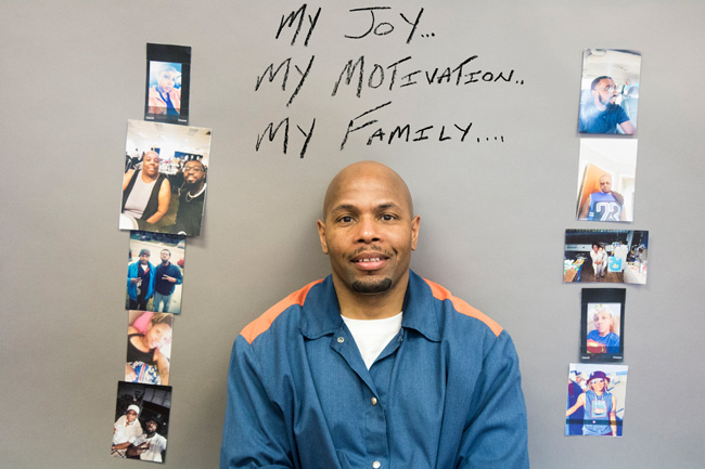 Photograph from the Humanize the Numbers project, photographed in Michigan prisons