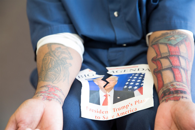 Photograph from the Humanize the Numbers project, photographed in Michigan prisons