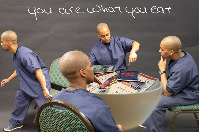 Photograph from the Humanize the Numbers project, photographed in Michigan prisons