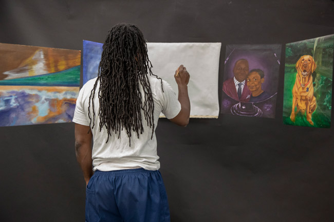 Photograph from the Humanize the Numbers project, photographed in Michigan prisons